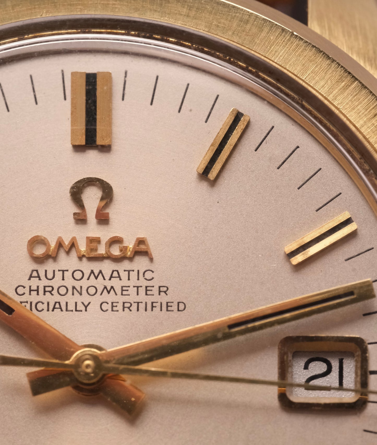 1960's Vintage Omega Seamaster Chronometer Automatic 168.022 Gold Capped Cal.564