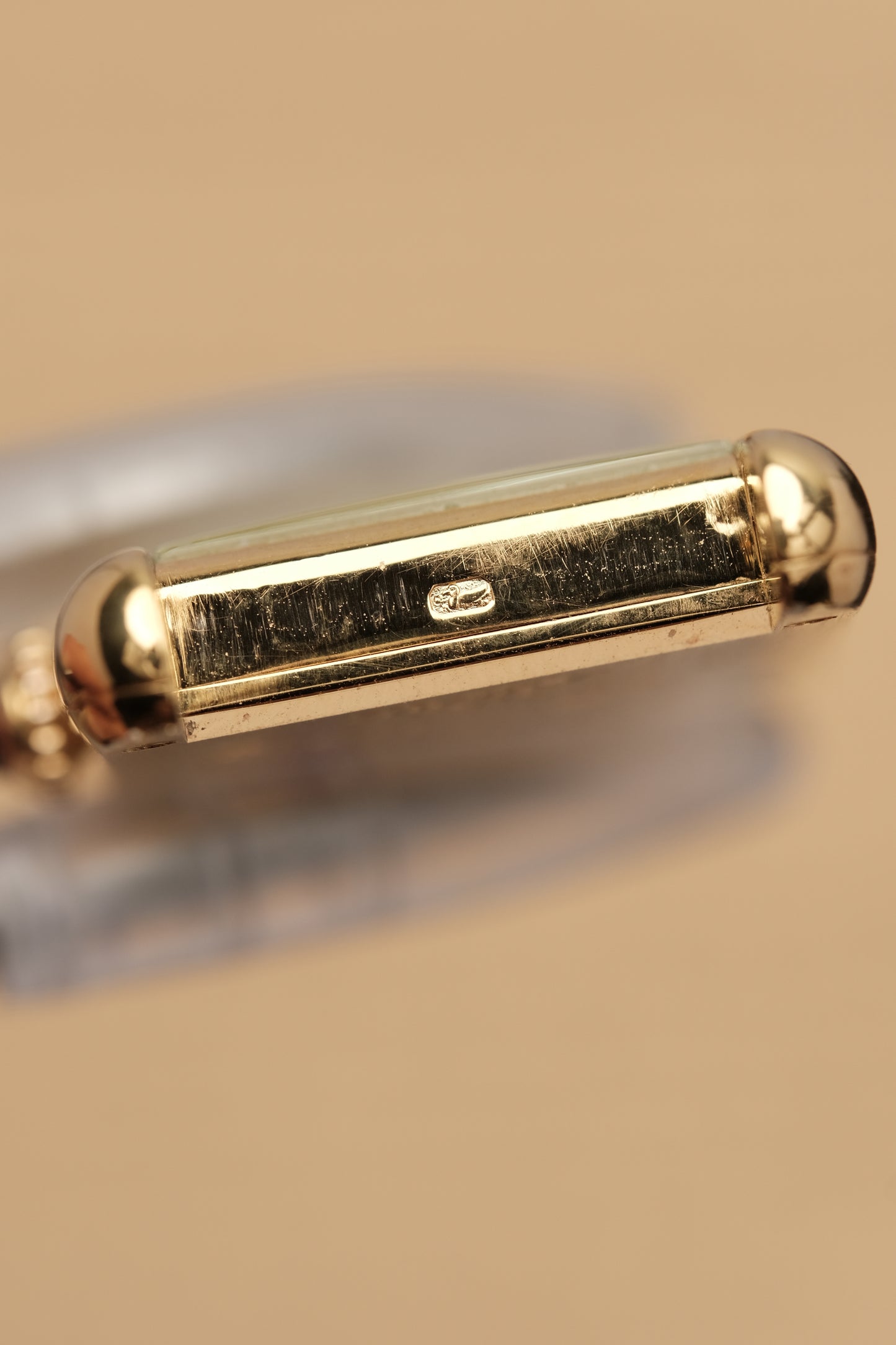 CARTIER MUST DE TANK VERMEIL (SM 20x28mm) COLUMN DIAL QUARTZ Ref.5057001