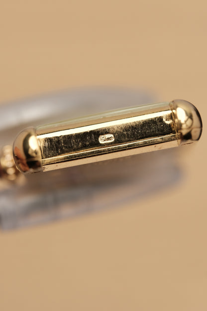 CARTIER MUST DE TANK VERMEIL (SM 20x28mm) COLUMN DIAL QUARTZ Ref.5057001
