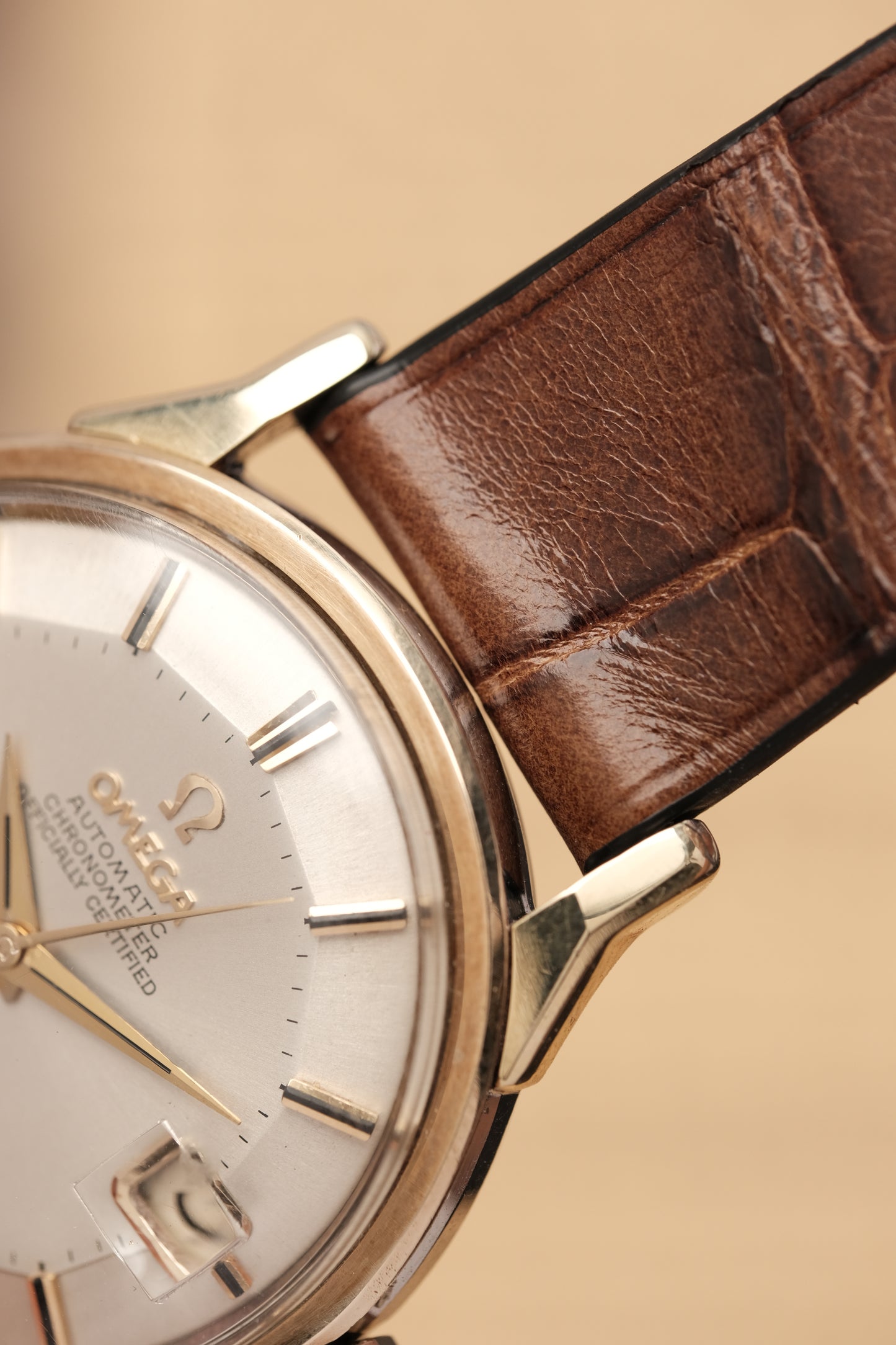 1964 OMEGA CONSTELLATION PIE PAN DOG LEG White Dial AUTOMATIC CHRONOMETER REF. 168.005
