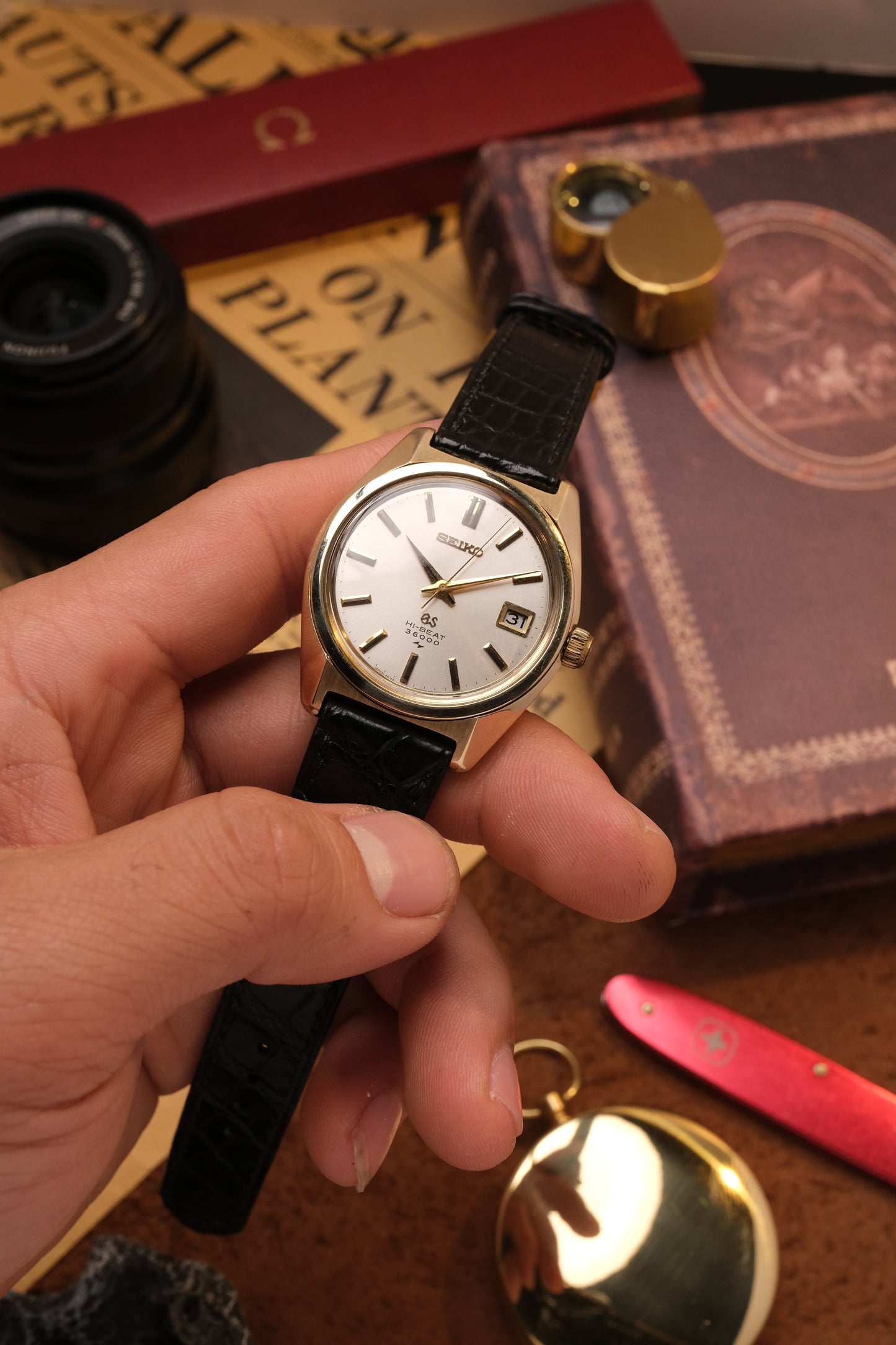 Grand Seiko GS45 High Beat 36000  4522-8000 CAP GOLD  896504