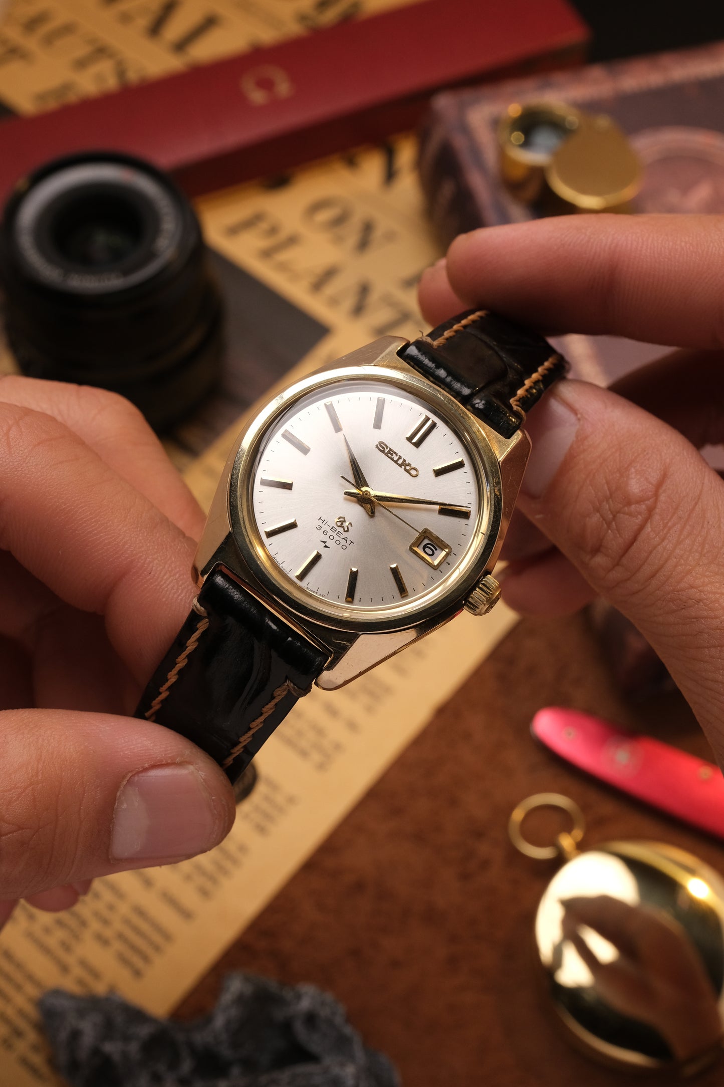 Grand Seiko GS45 High Beat 36000  4522-8000 CAP GOLD  940415