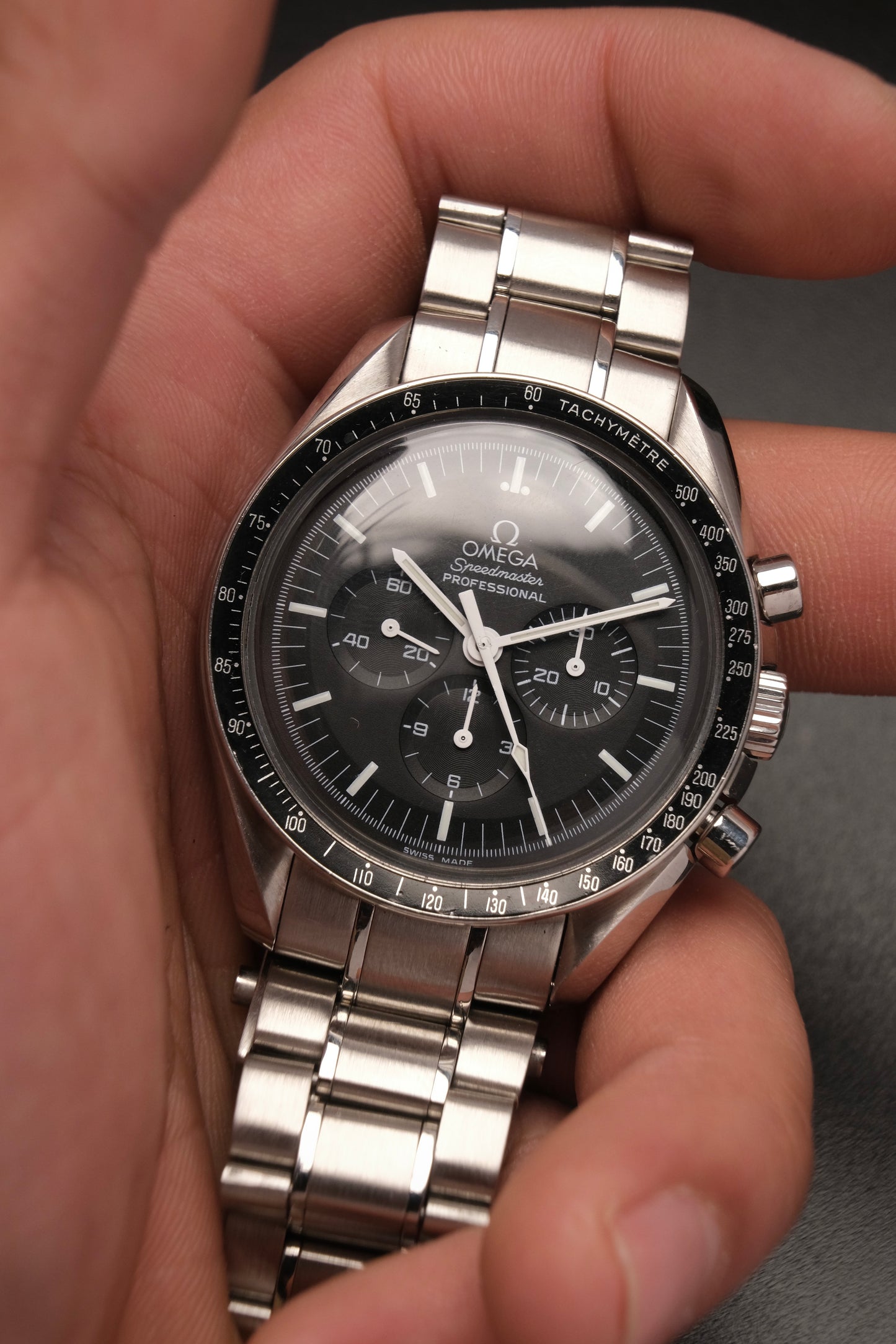 Omega Speedmaster Professional Moonwatch Hesalite 3570.50