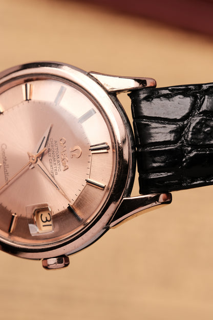 OMEGA CONSTELLATION PIE PAN Salmon Dial Rose Gold AUTOMATIC CHRONOMETER REF. 2943 3 SC