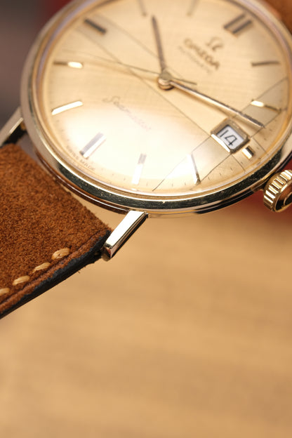 1961 Omega Seamaster Automatic Linen Cross Dial (Rare)