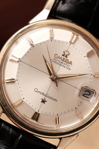 1963 OMEGA CONSTELLATION PIE PAN DOG LEG Cross Hair  Dial AUTOMATIC CHRONOMETER REF. 168.005