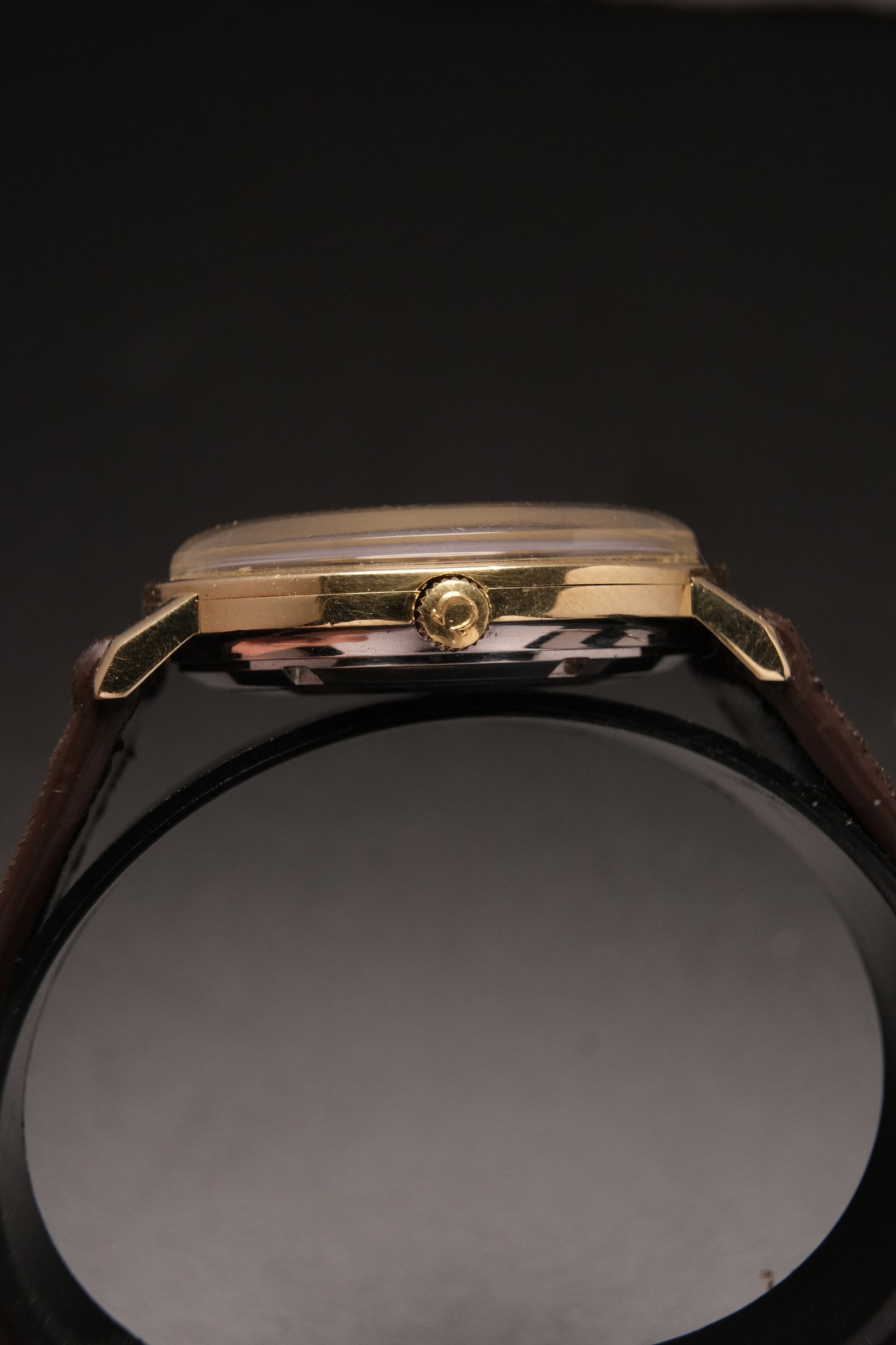 Vintage Omega Constellation Pie-Pan Gold capped with Gold dial 168.004 from 1966