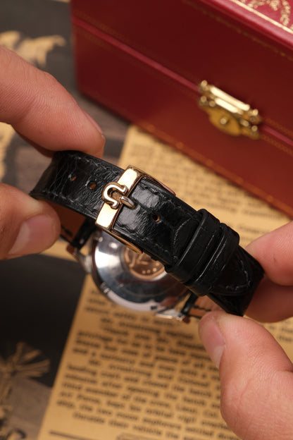 1966 OMEGA CONSTELLATION PIE PAN DOG LEG ROSE GOLD AUTOMATIC CHRONOMETER REF. 168.005