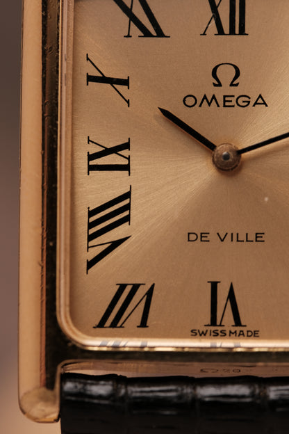 Vintage Tank OMEGA DE VILLE REF. 511.0404 (Roman number dial )