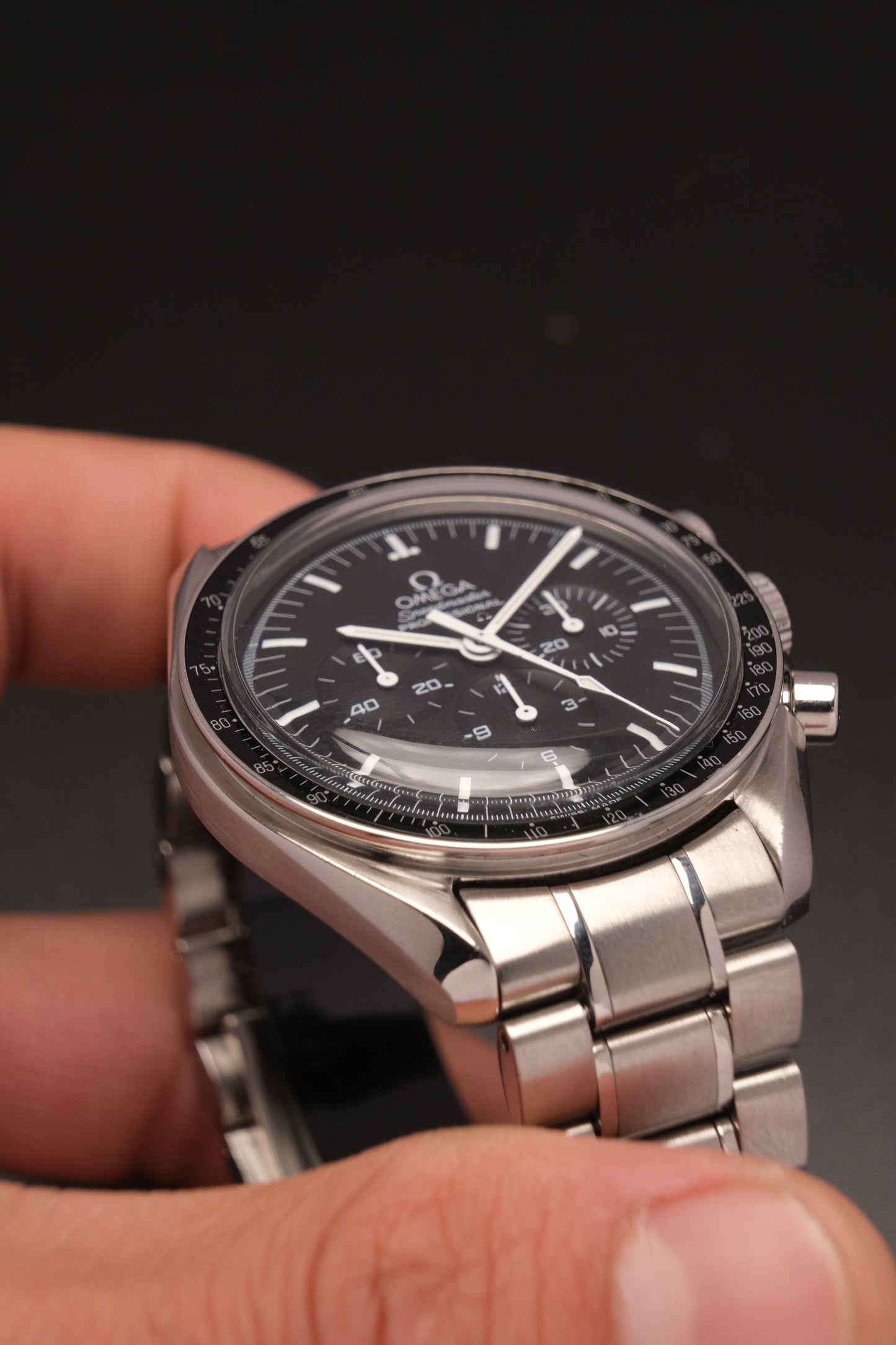Omega Speedmaster Professional Moonwatch Hesalite 3570.50