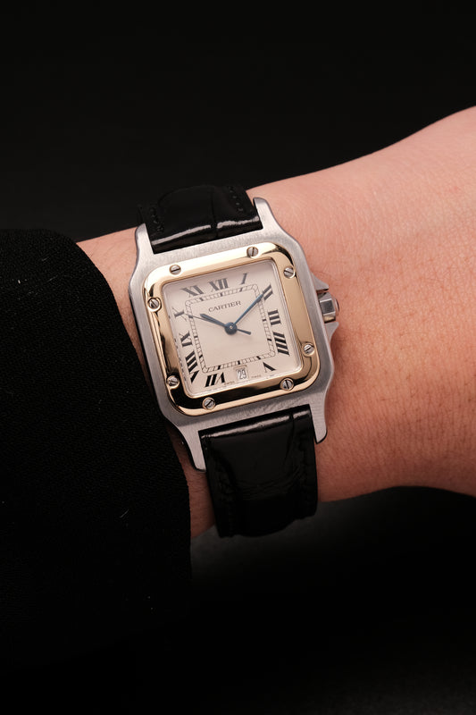 Cartier Santos Galbée Ref. 187901 29x41mm Soft Curved Case