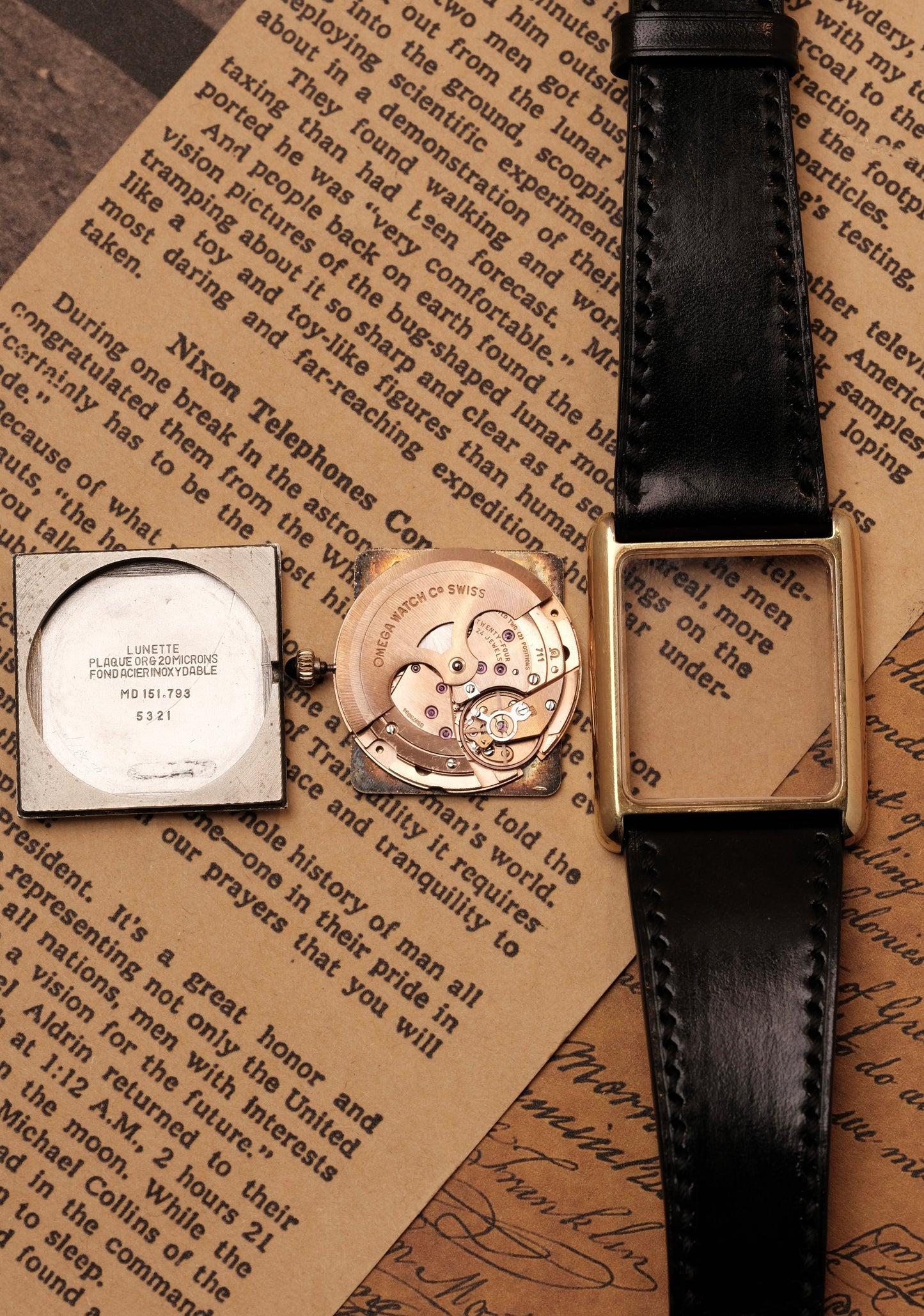 Vintage Big Tank OMEGA Automatic  DE VILLE REF. 151.793