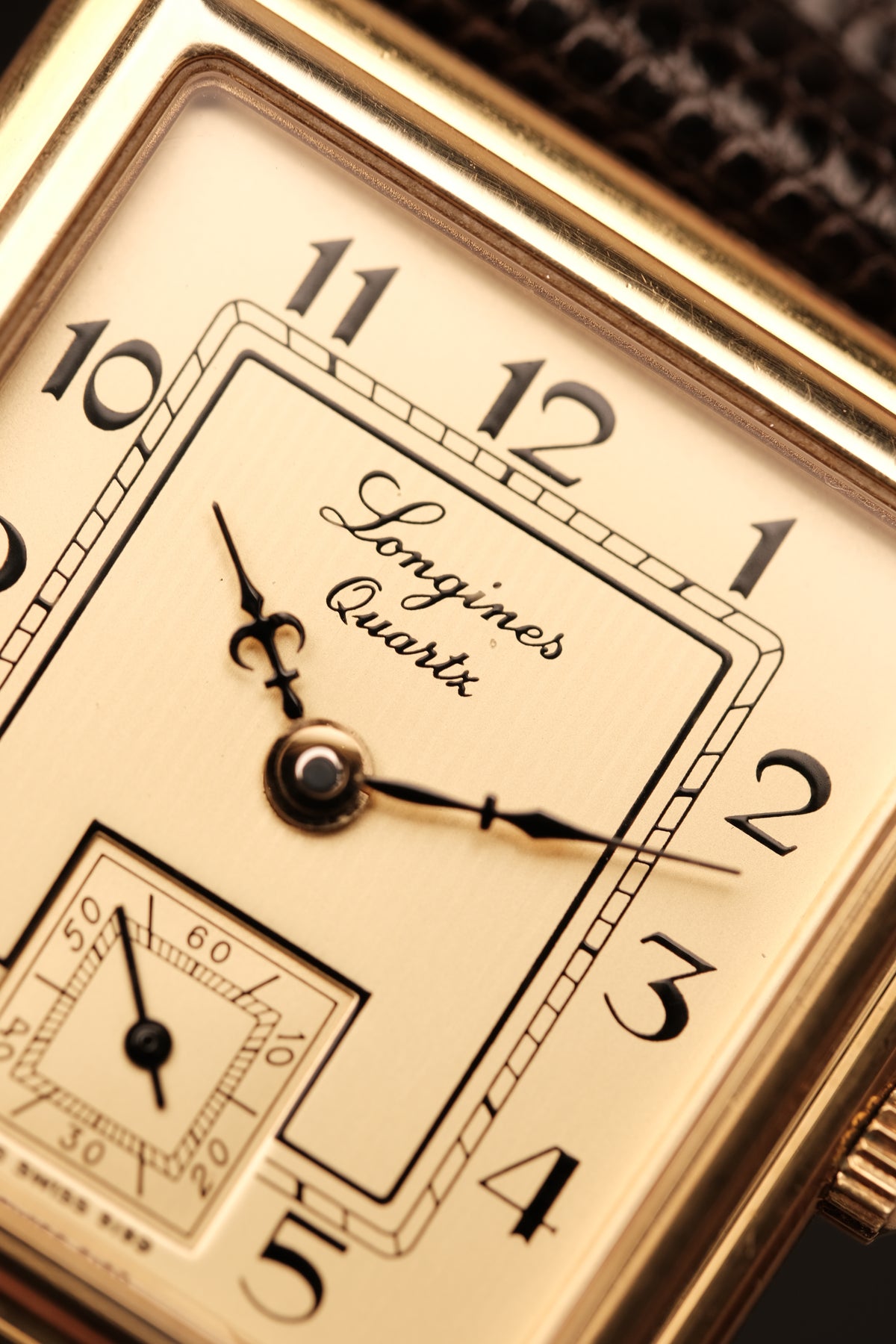 Vintage Longines 150th Anniversary Square Tank Reference 976.5159
