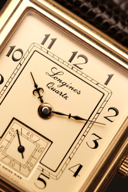 Vintage Longines 150th Anniversary Square Tank Reference 976.5159
