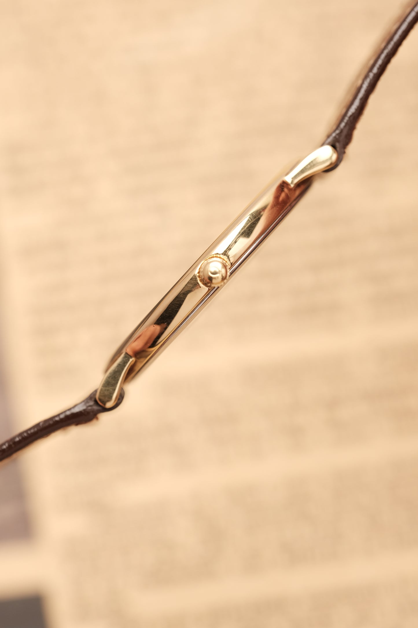 Omega De Ville Ref.1950075.2 Ultra Thin Gold Quartz