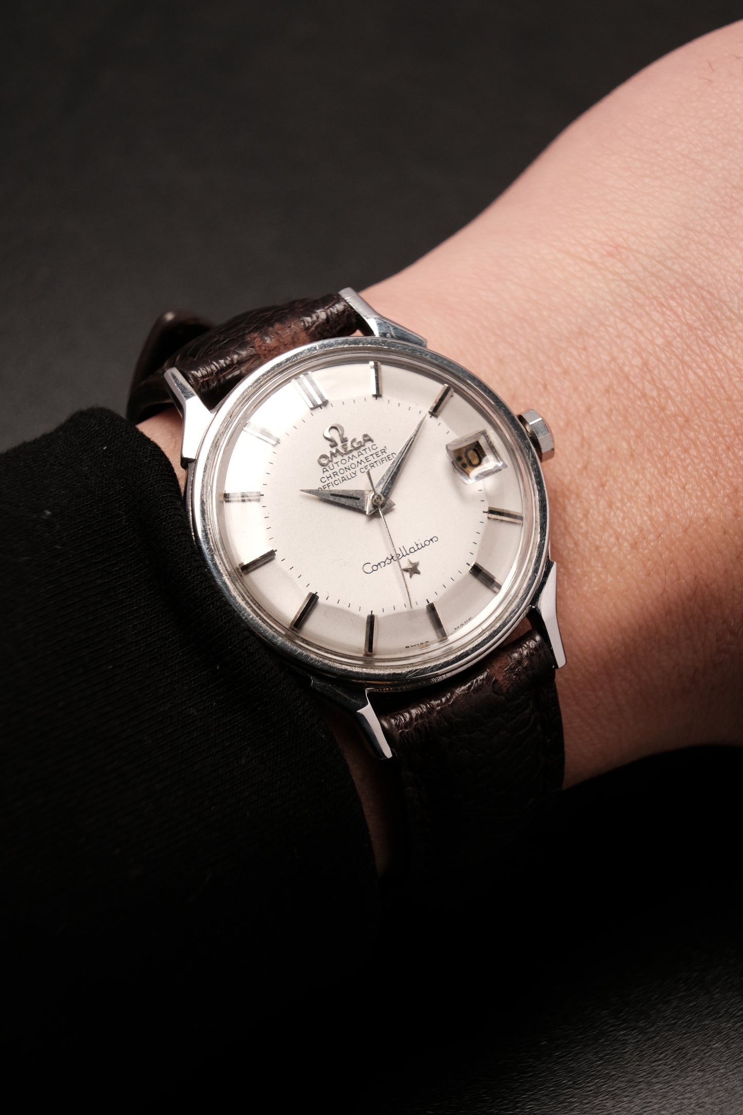 1961 Vintage OMEGA CONSTELLATION CHRONOMETER AUTOMATIC "PIE PAN" REF. 14381-2-SC