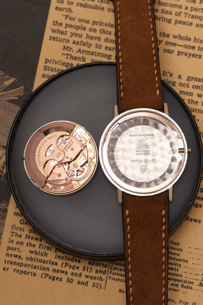 1961 Omega Seamaster Automatic Linen Cross Dial (Rare)