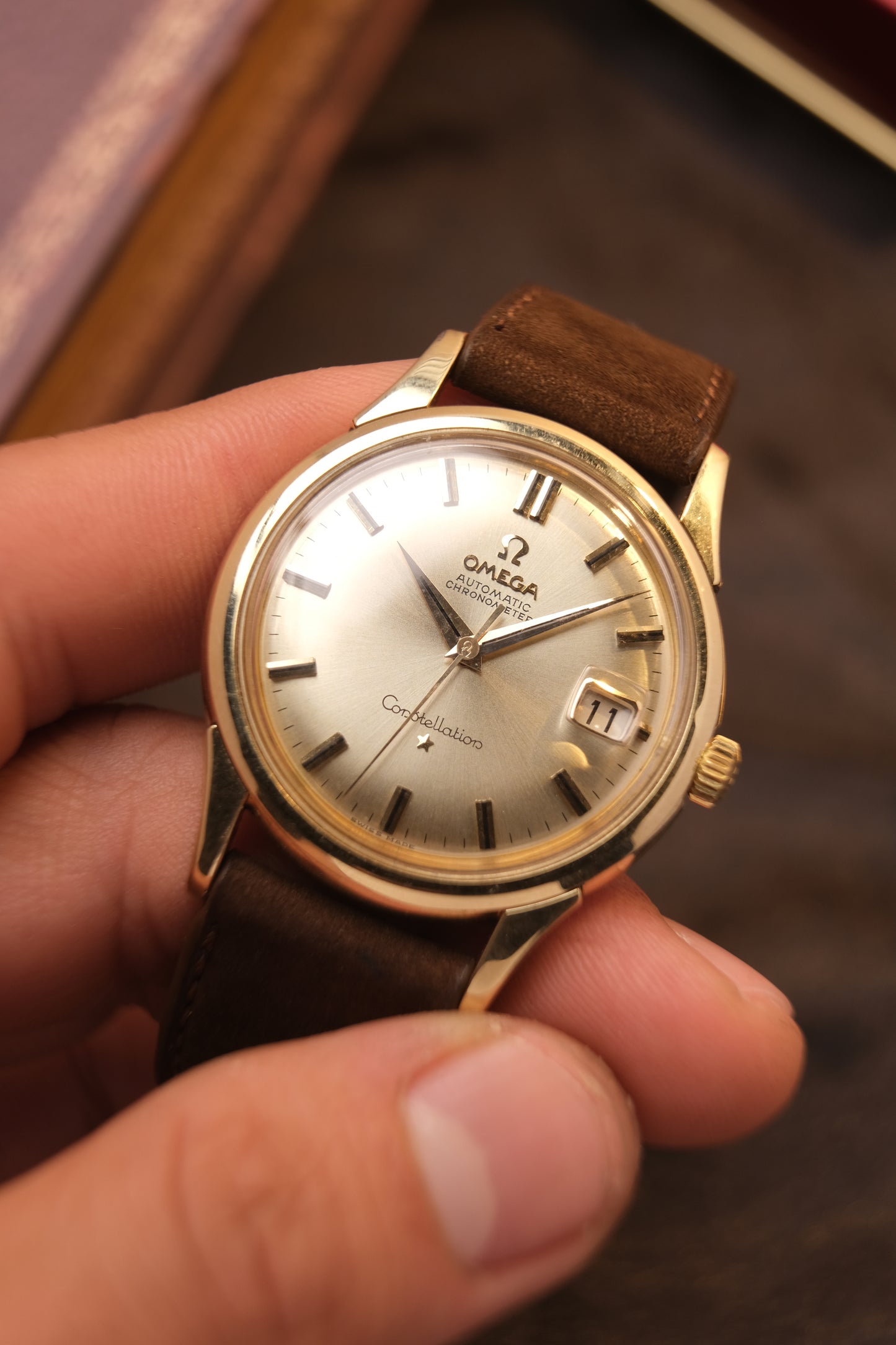 OMEGA CONSTELLATION JUMBO 37mm AUTOMATIC CHRONOMETER REF. 14777 62 SC
