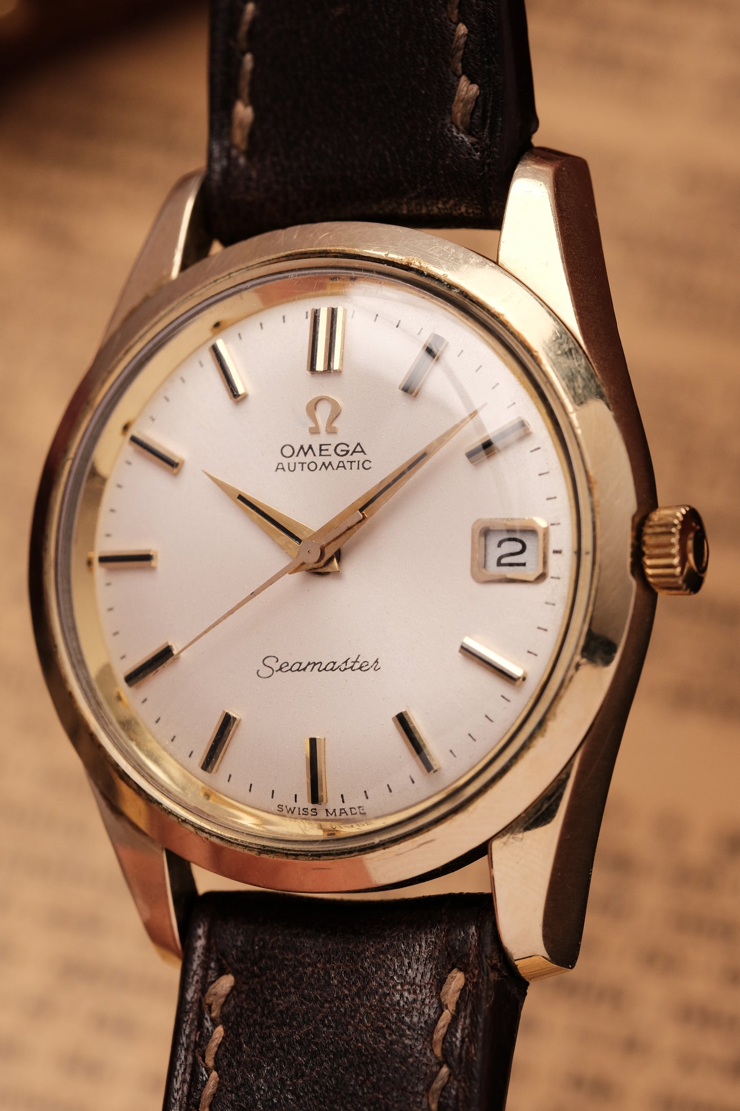 1966 Omega Seamaster Automatic Gold Capped REF.166.010
