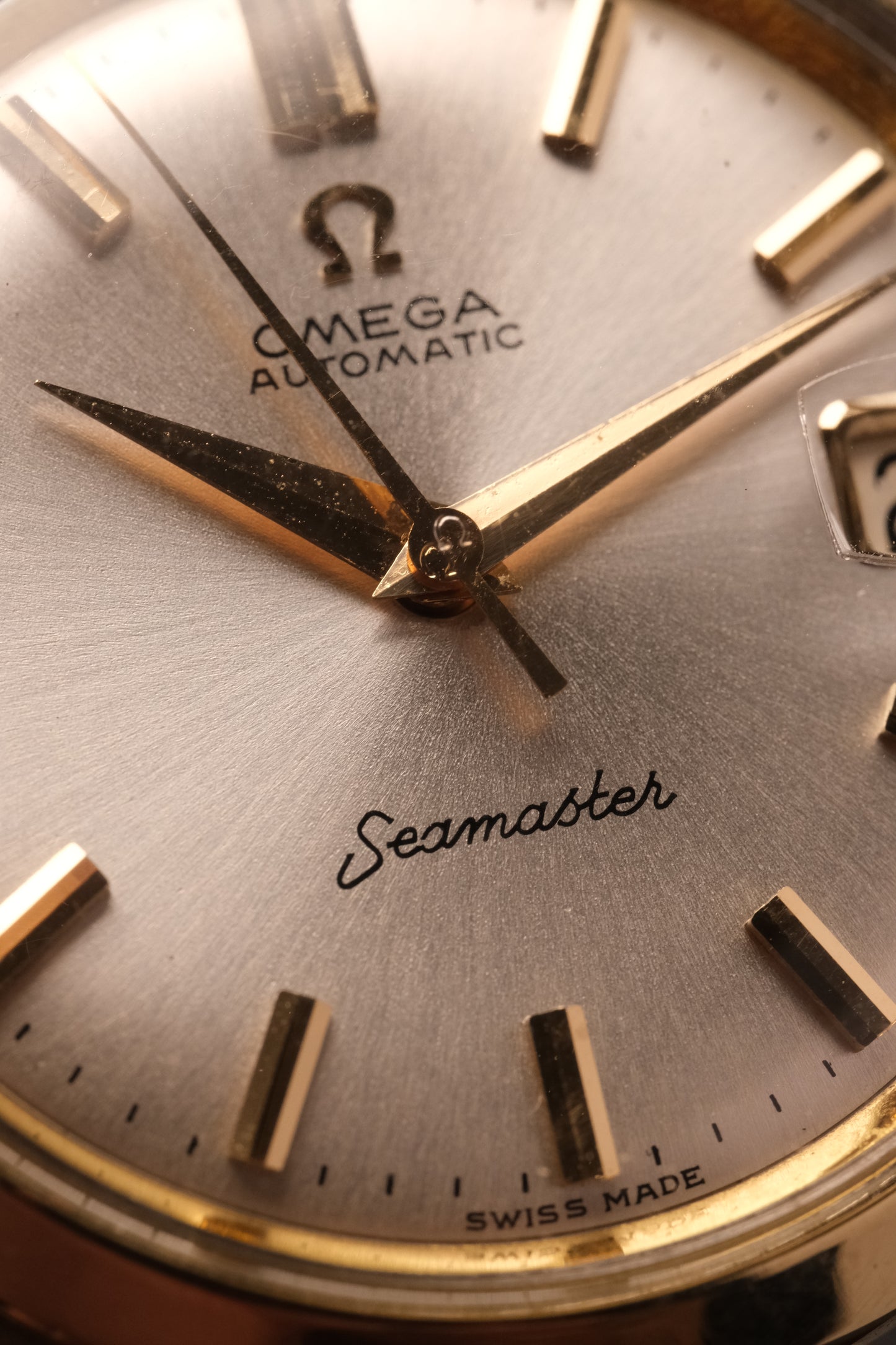Vintage Omega Seamaster Automatic Gold Capped  14763-61