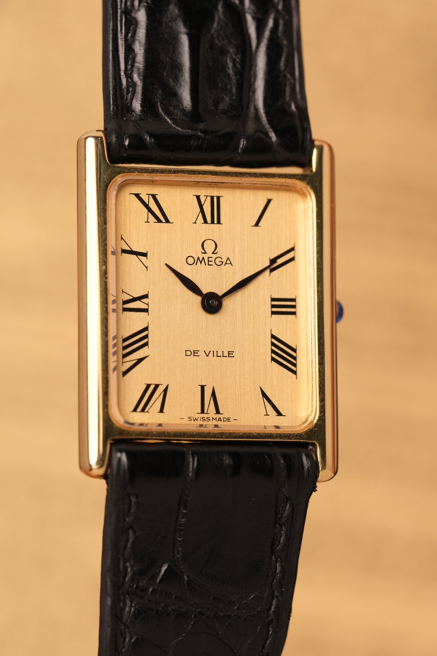 Vintage Tank OMEGA DE VILLE REF. 511.0404  Roman numerals