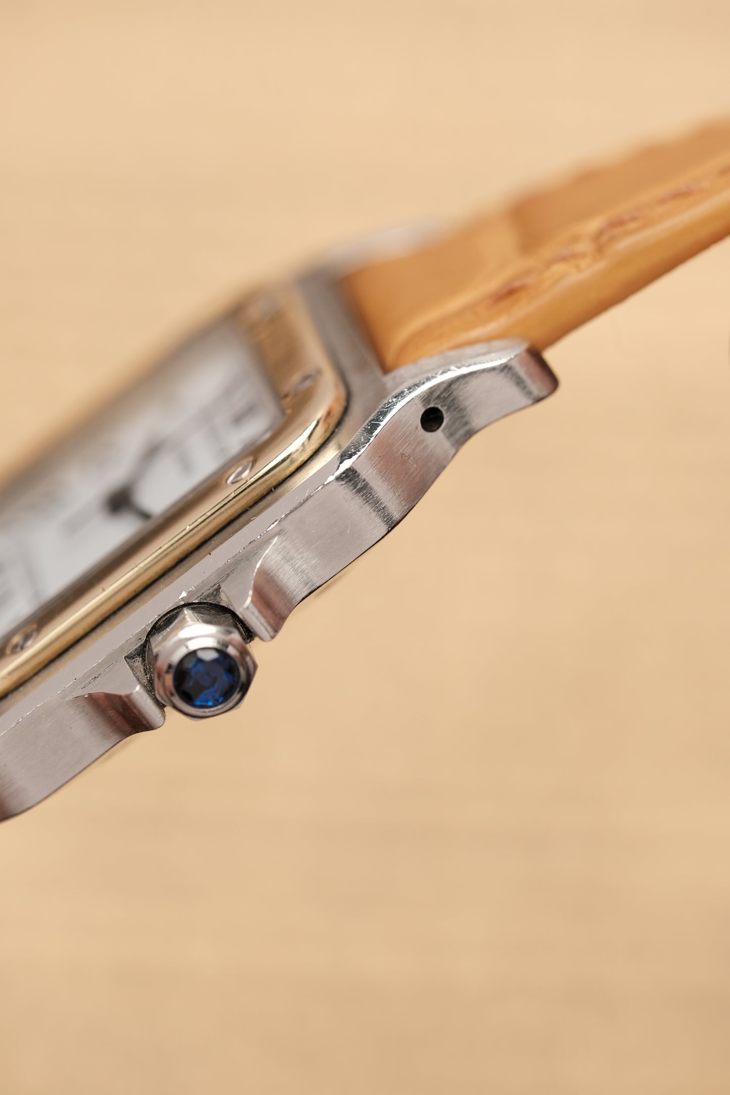 Cartier Santos Carree 2961 Large( 29x41mm)  White Romans Automatic 1980
