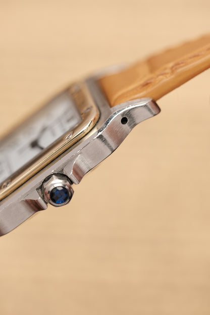 Cartier Santos Carree 2961 Large( 29x41mm)  White Romans Automatic 1980