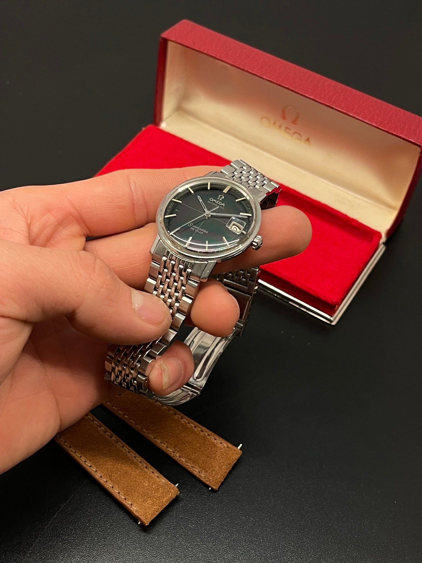 Omega Seamaster DeVille  Automatic - Black Dial Ref.166.020