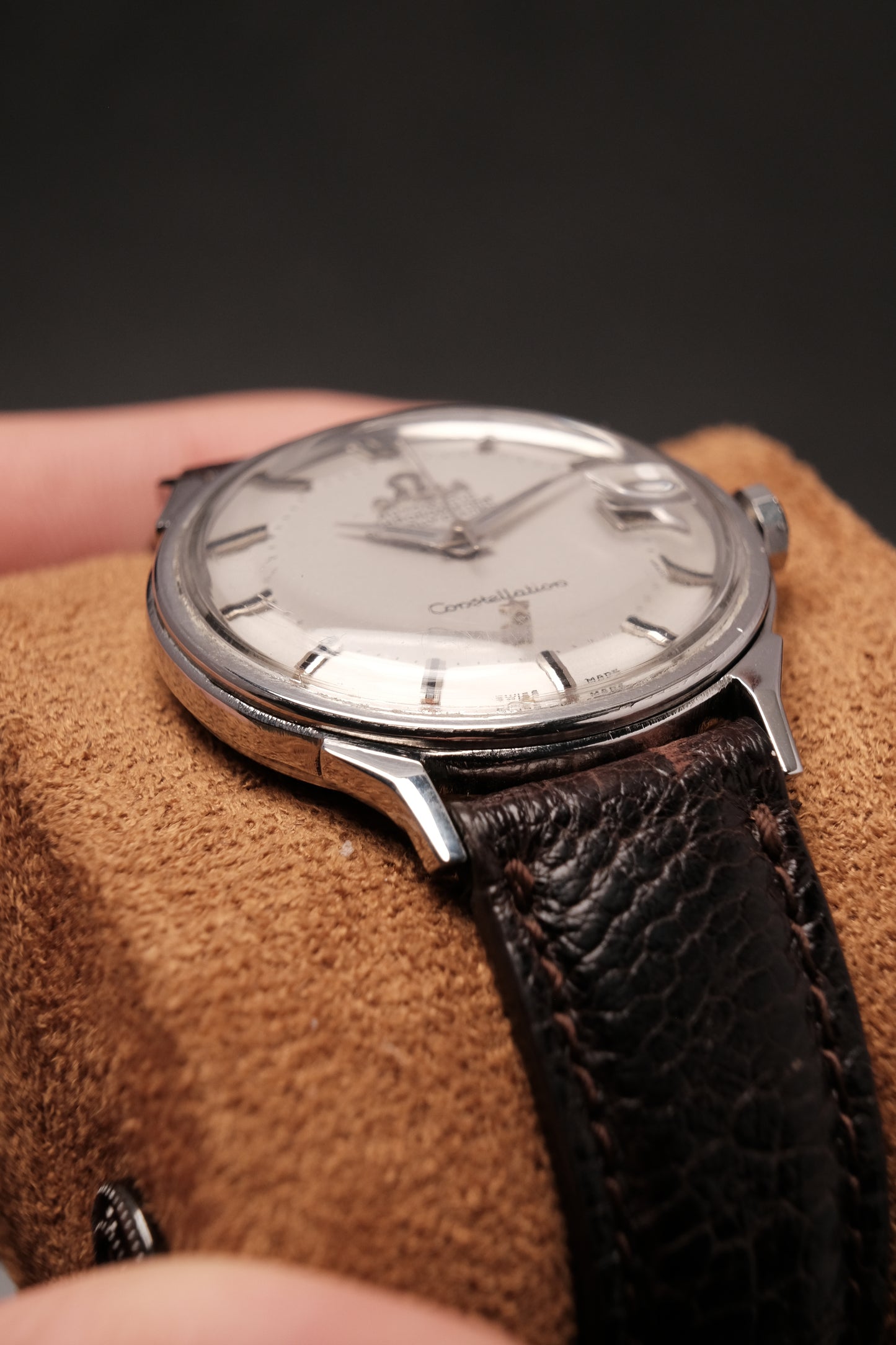 1961 Vintage OMEGA CONSTELLATION CHRONOMETER AUTOMATIC "PIE PAN" REF. 14381-2-SC