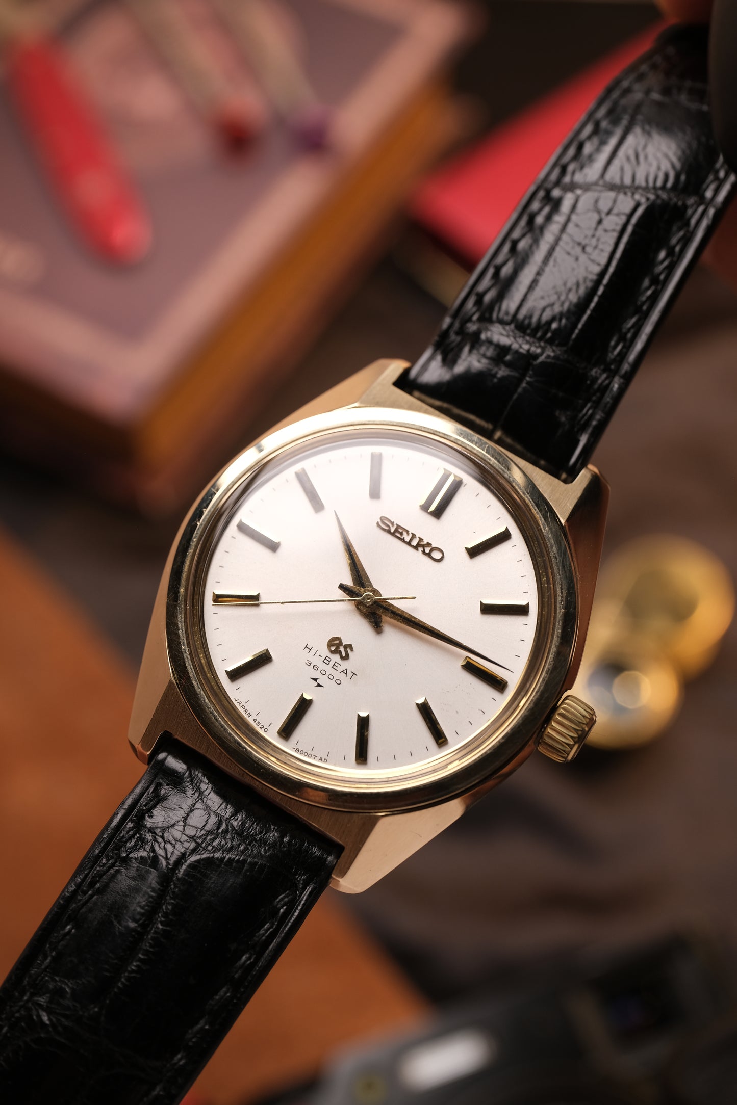 Grand Seiko GS45 High Beat 36000 1969's 4520-8000 CAP GOLD NoDate