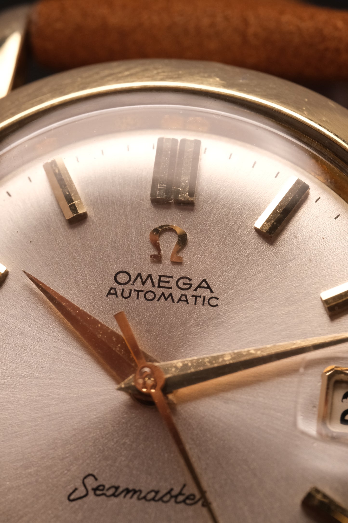 Vintage Omega Seamaster Automatic Gold Capped  14763-61