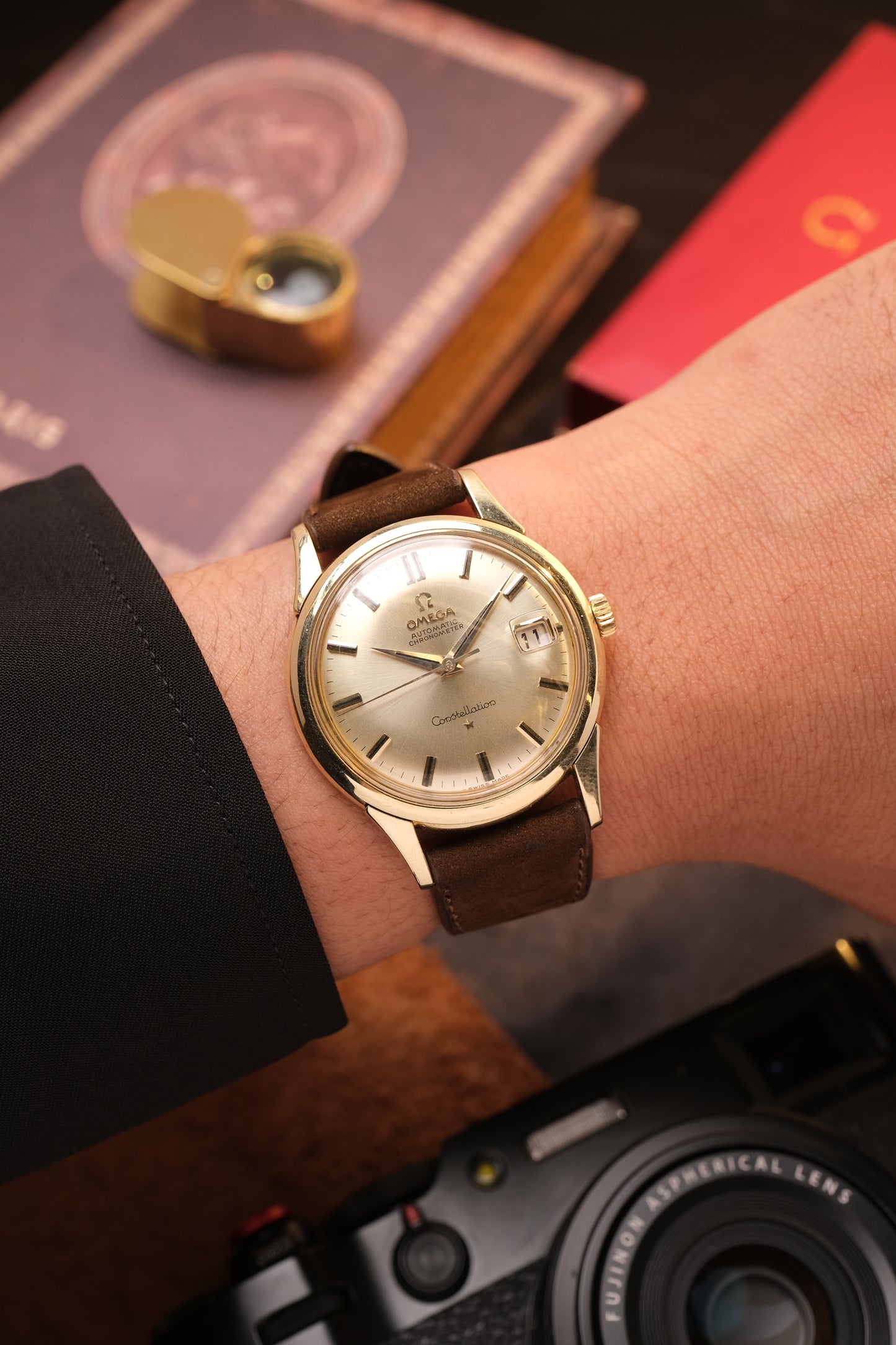 OMEGA CONSTELLATION JUMBO 37mm AUTOMATIC CHRONOMETER REF. 14777 62 SC