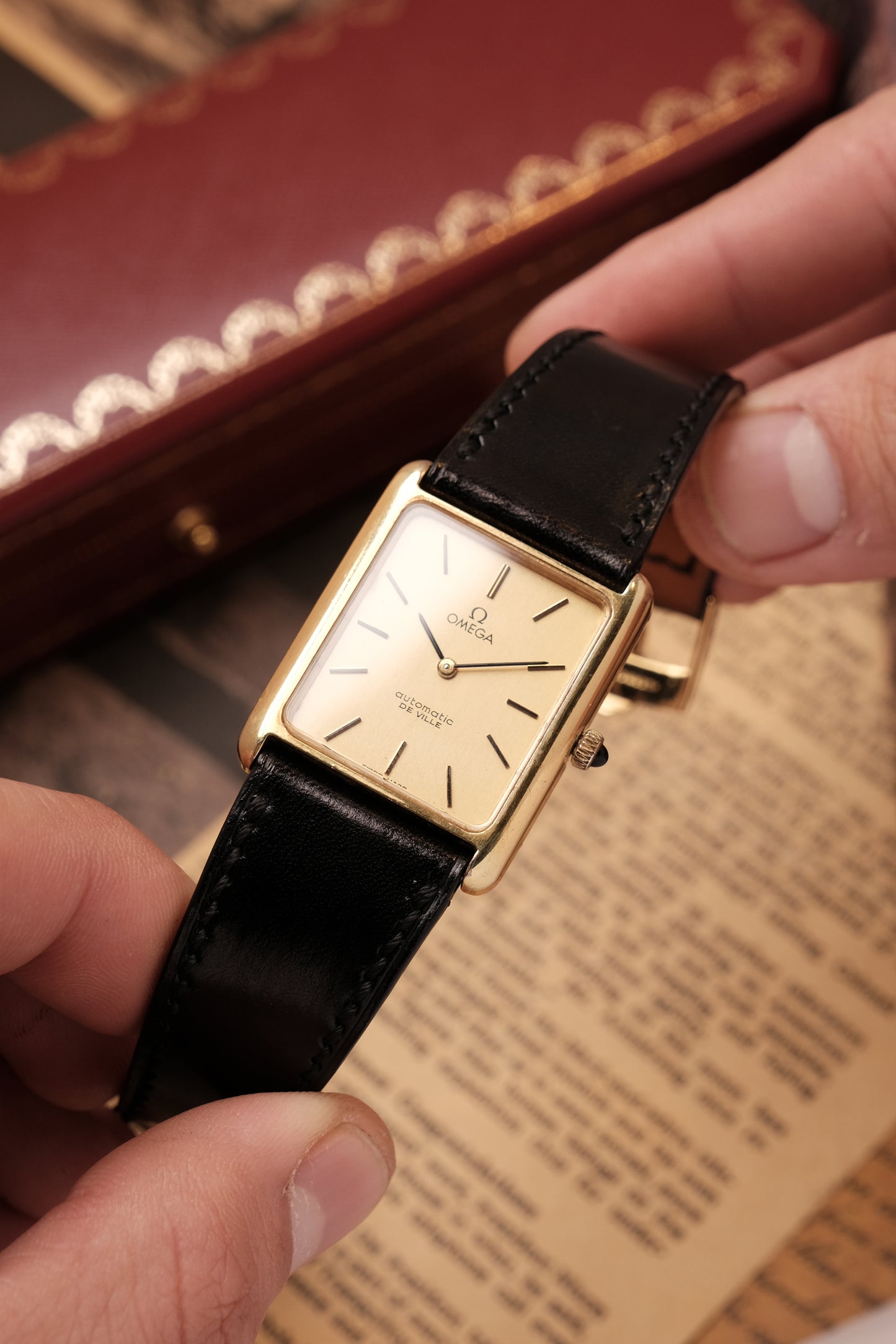 Vintage Big Tank OMEGA Automatic  DE VILLE REF. 151.793