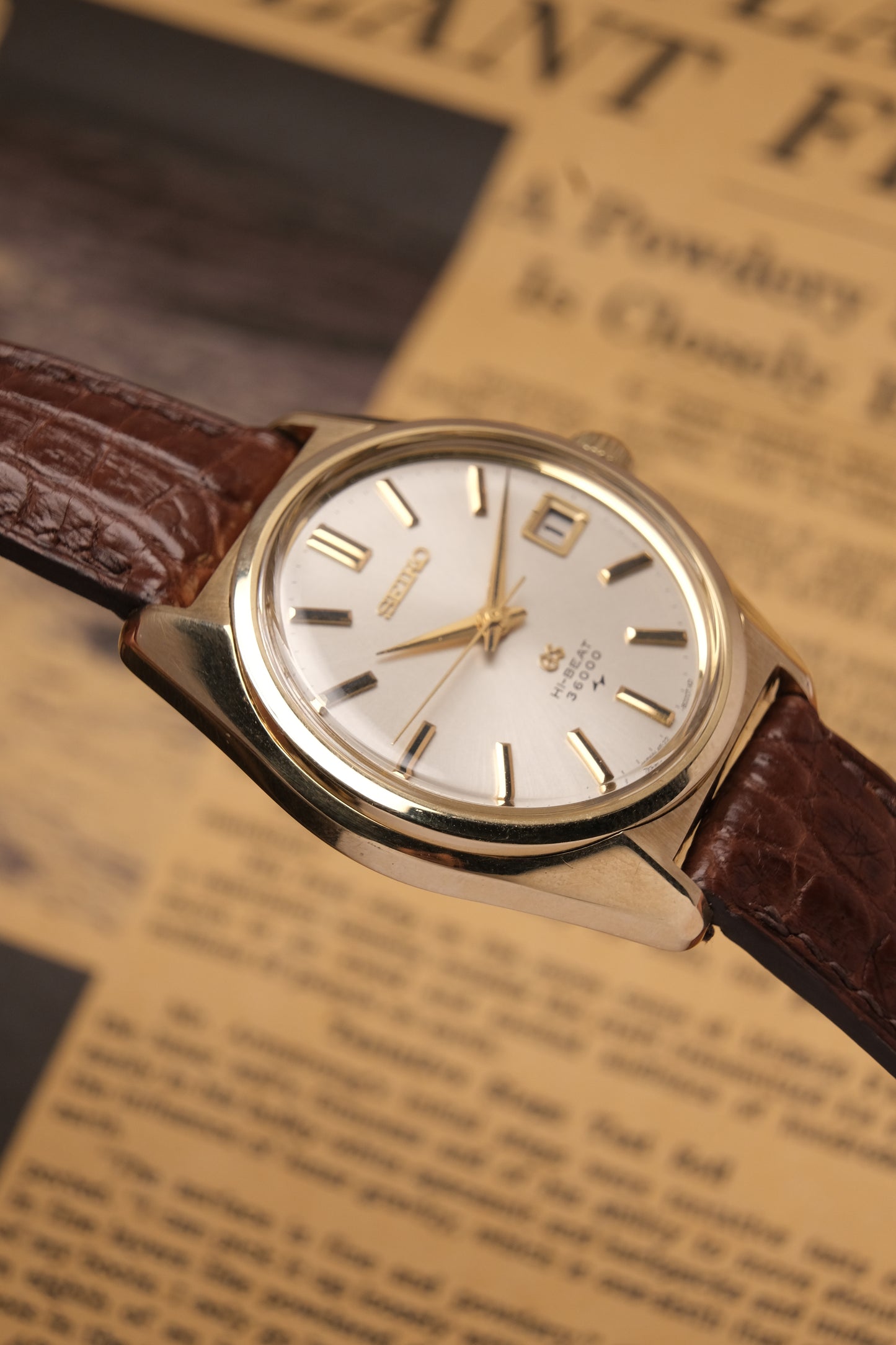 Grand Seiko GS45 High Beat 36000  4522-8000 CAP GOLD 001386