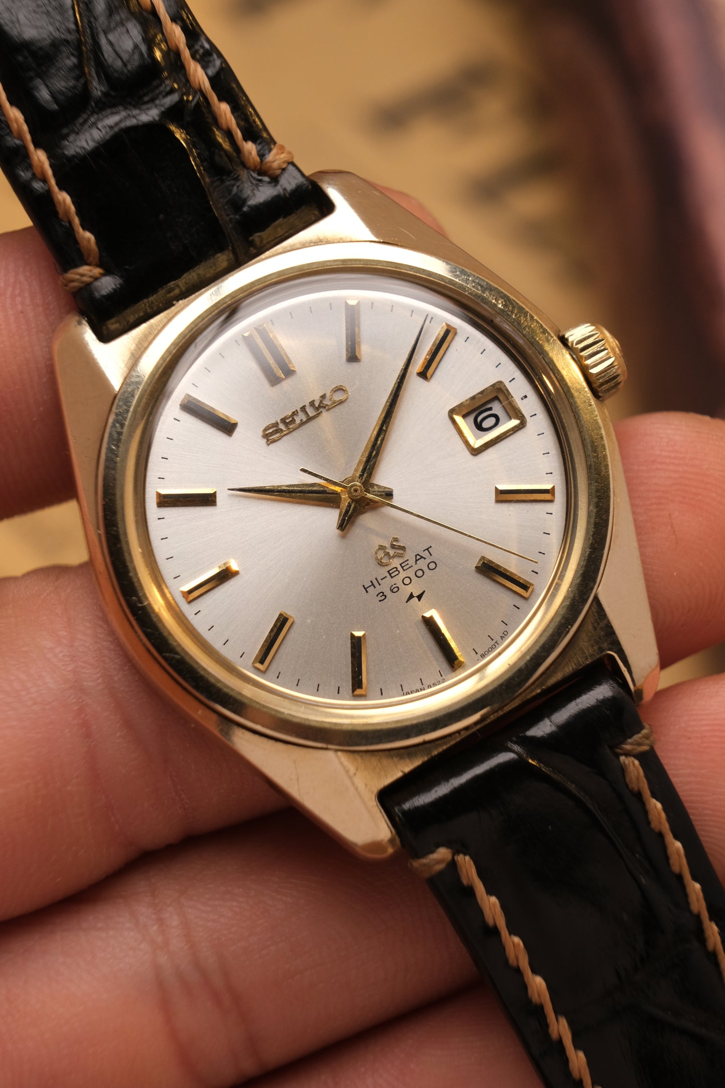 Grand Seiko GS45 High Beat 36000  4522-8000 CAP GOLD  940415