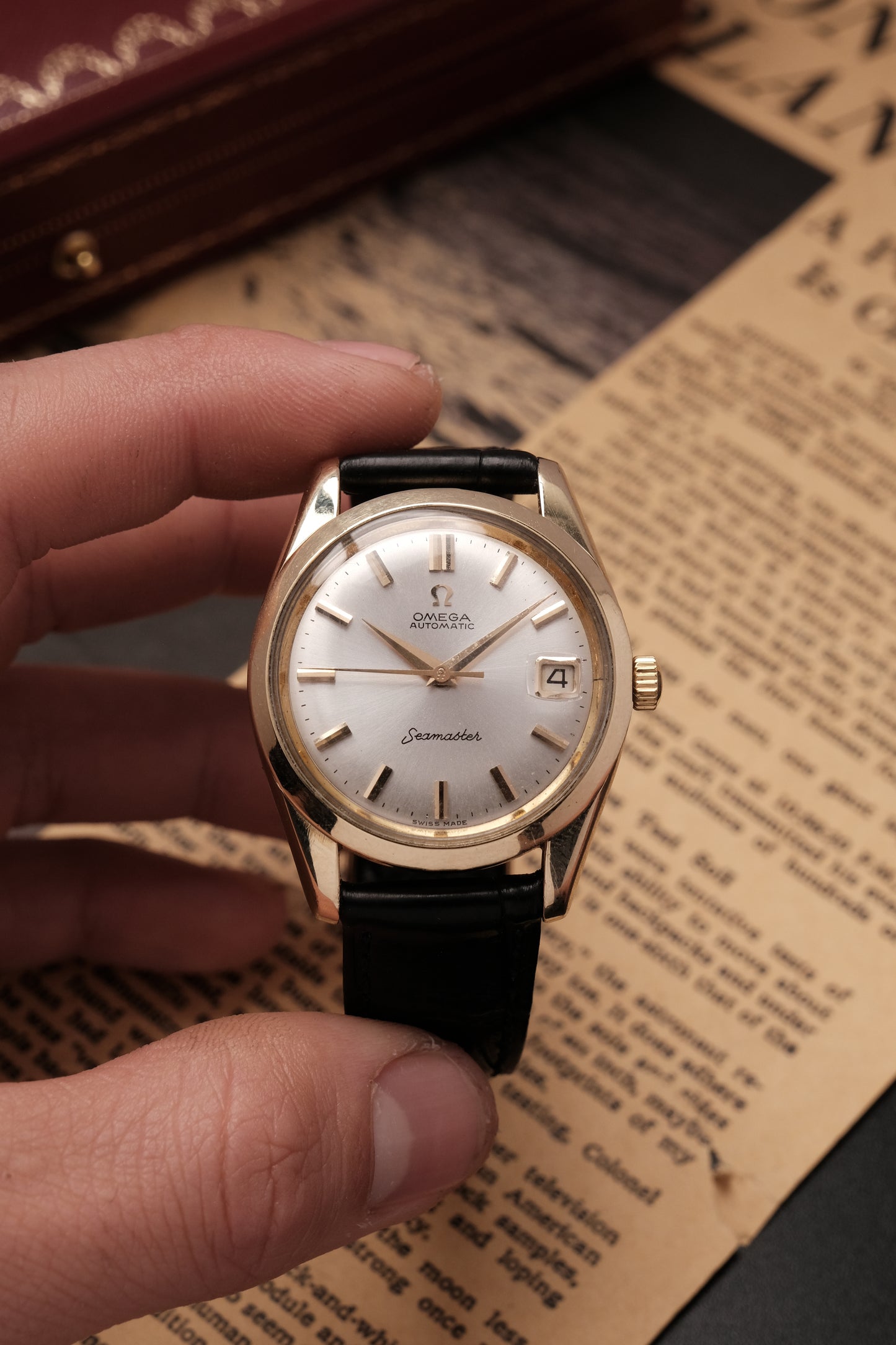 1962 Omega Seamaster Automatic Gold Capped REF.14763-61