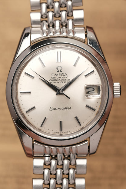 1969 Vintage Omega Seamaster Chronometer Certified Automatic 166.010