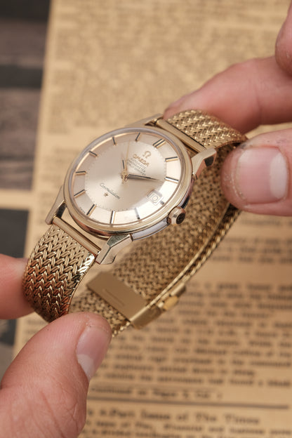 1963 OMEGA CONSTELLATION PIE PAN DOG LEG White Dial AUTOMATIC CHRONOMETER REF. 168.005