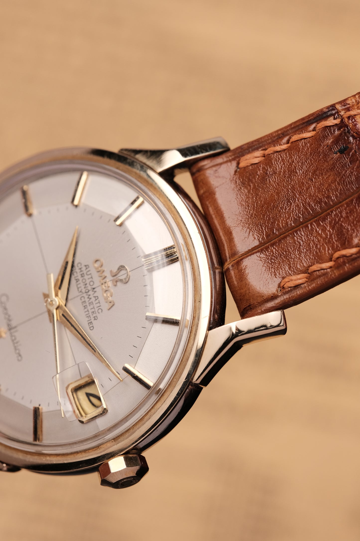 1967 OMEGA CONSTELLATION PIE PAN DOG LEG Cross Hair Dial AUTOMATIC CHRONOMETER REF. 168.005