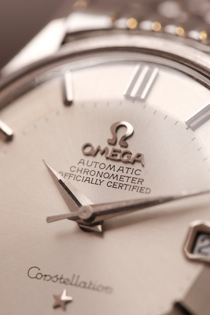 OMEGA CONSTELLATION PIE PAN DOG LEG AUTOMATIC CHRONOMETER REF. 168.005