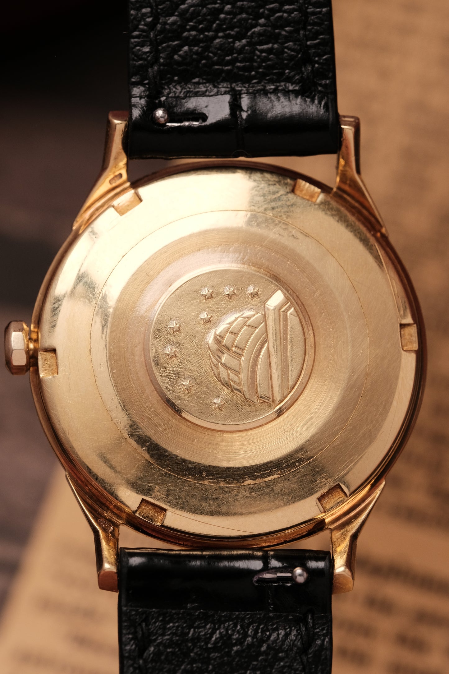 1962 18k Solid Gold 167.005 OMEGA CONSTELLATION PIE PAN DOG LEG White Dial AUTOMATIC CHRONOMETER