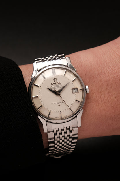 1966 OMEGA CONSTELLATION PIE PAN DOG LEG AUTOMATIC CHRONOMETER REF. 168.005
