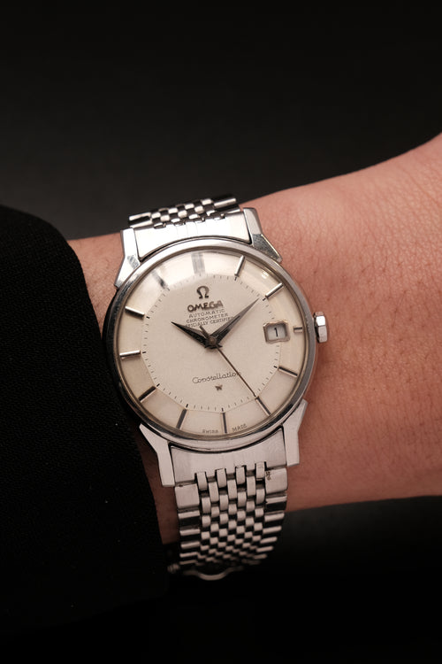 1966 OMEGA CONSTELLATION PIE PAN DOG LEG AUTOMATIC CHRONOMETER REF. 168.005