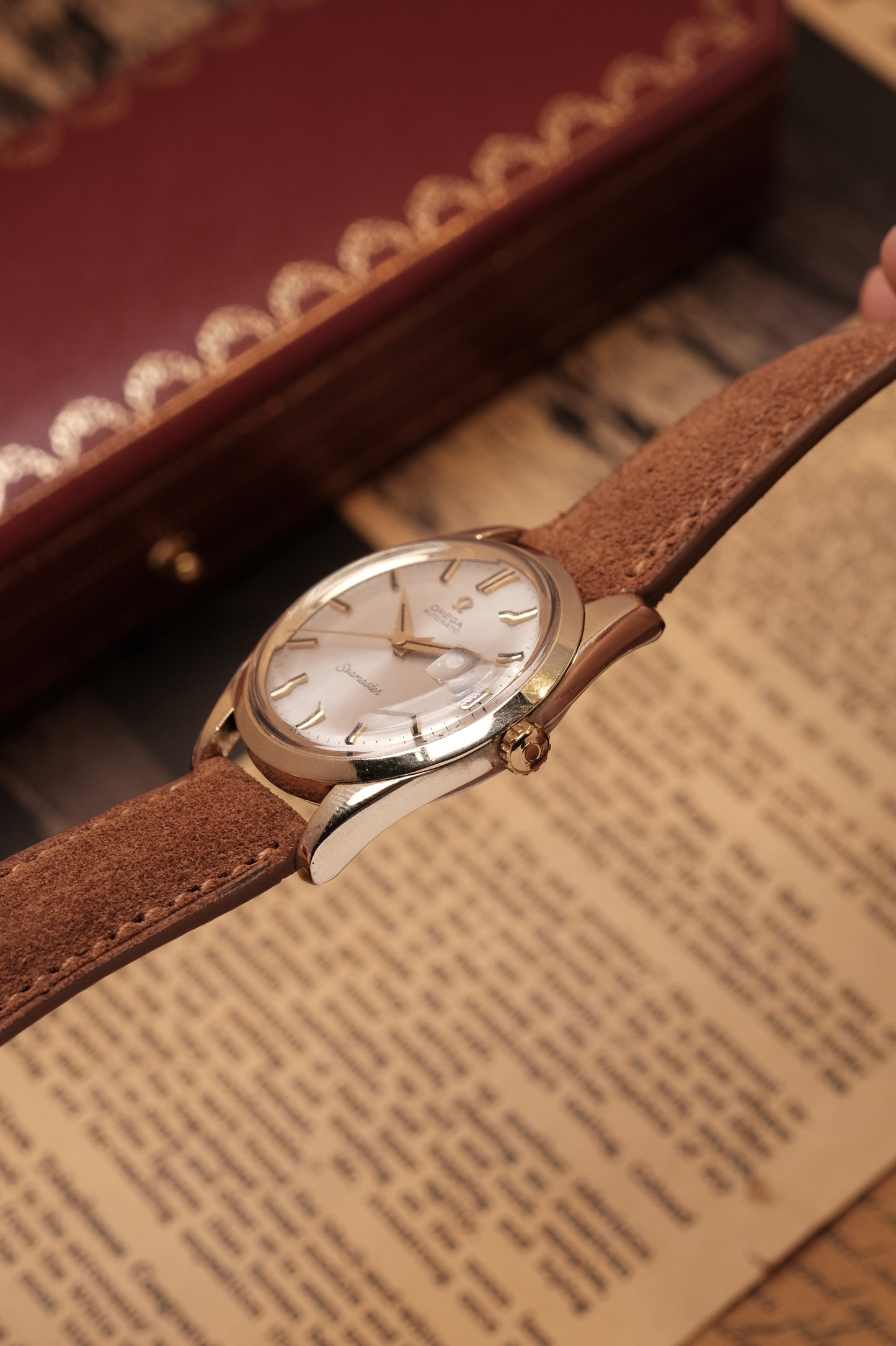 Vintage Omega Seamaster Automatic Gold Capped 166.010-63 ( Sapphire case back)