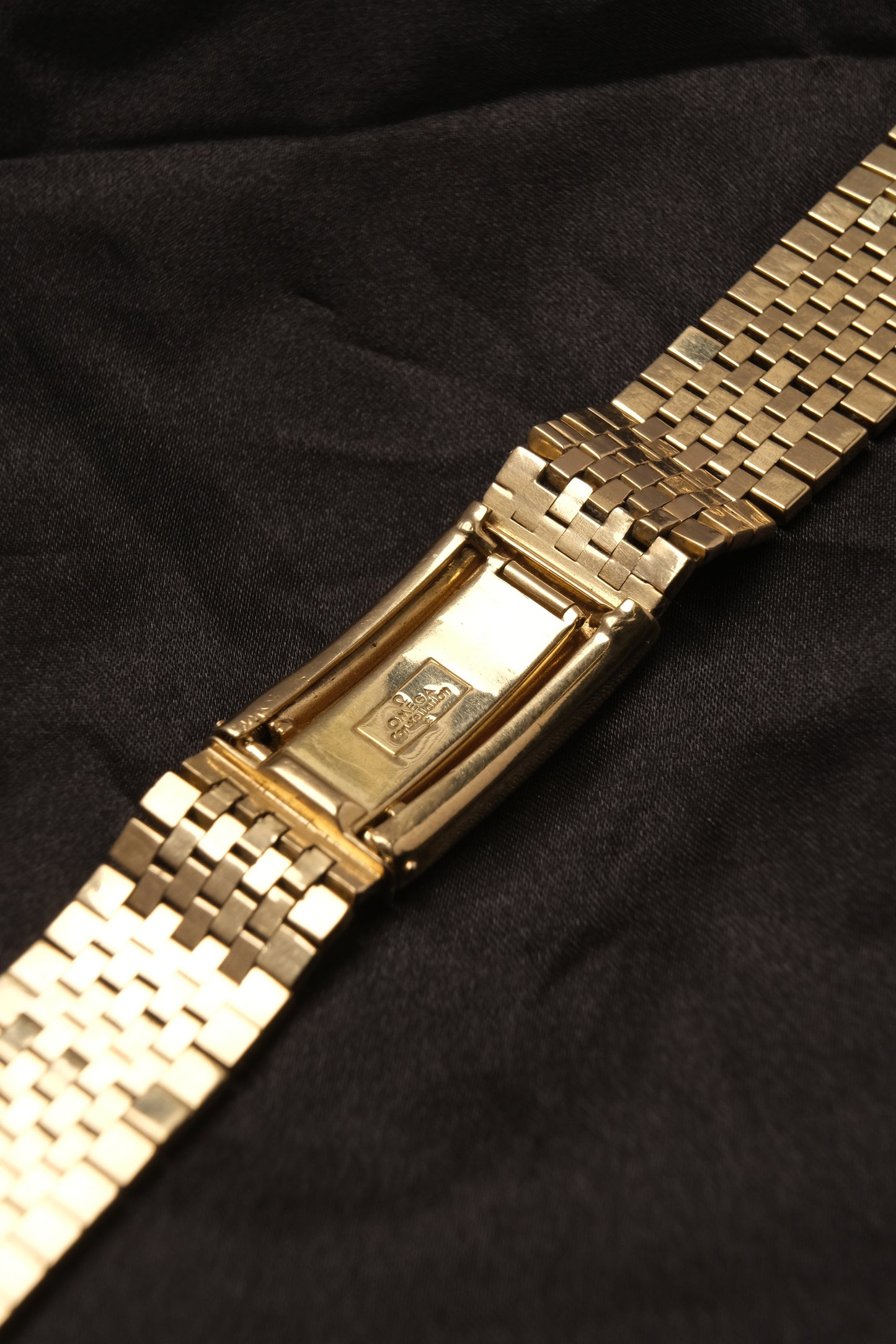 Original Brick Bracelet Omega Constellation 18k Soild Gold
