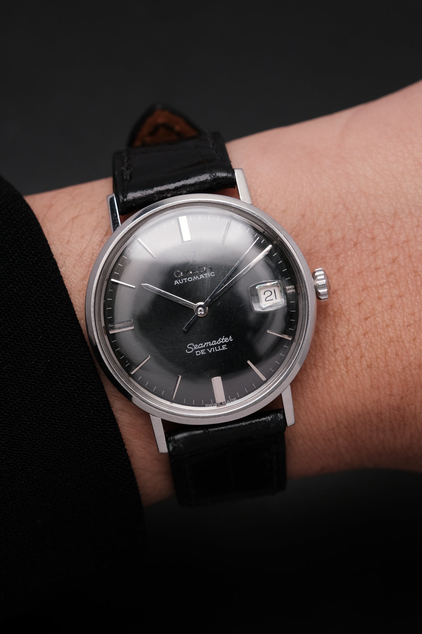 1962 Omega Seamaster De Villé Black Dial Automatic 14770 SC-61/166.020
