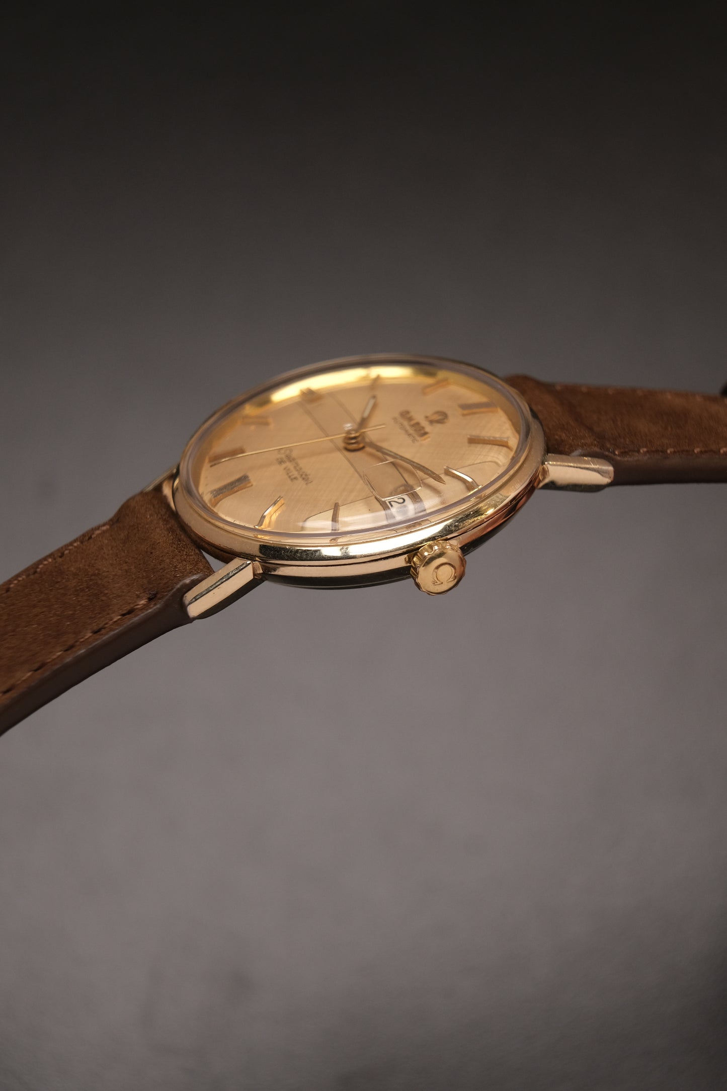 1966 Omega Seamaster De Villé Automatic Linen Cross Dial (Rare) KL6292