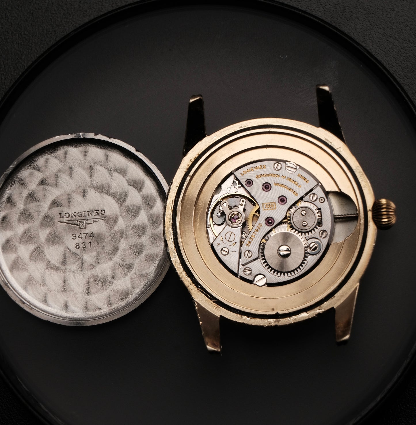 Vintage LONGINES  520 Grand Classic Small Second  Manual