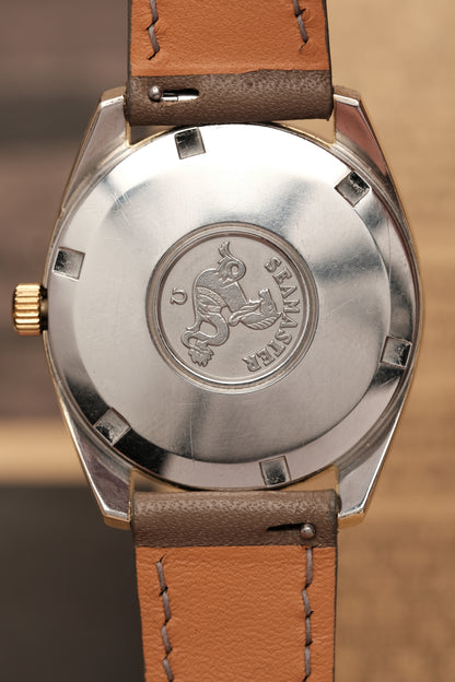 1968 Vintage Omega Seamaster Sparkle Dial Automatic 168.022 Jumbo 36mm Gold Capped Cal.564
