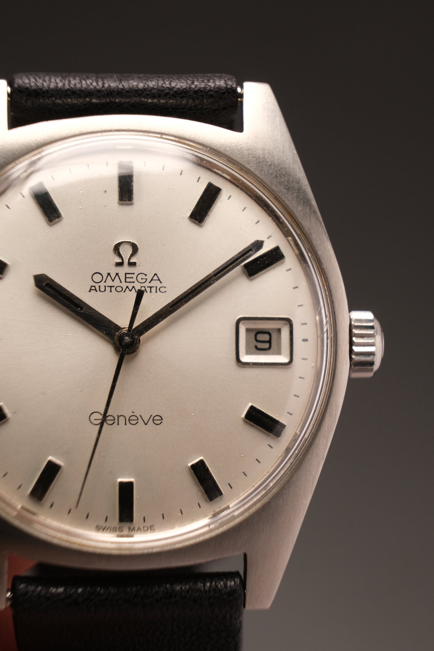 1971 Vintage OMEGA Genève Silver Men's Watch - 166.041